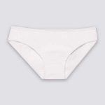 شورت زنانه اسلیپ کمرکش لیفه ای سفید ساده