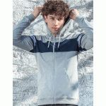 سوئیشرت مردانه کلاهدار زیپ دار