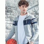 سوئیشرت مردانه کلاهدار زیپ دار