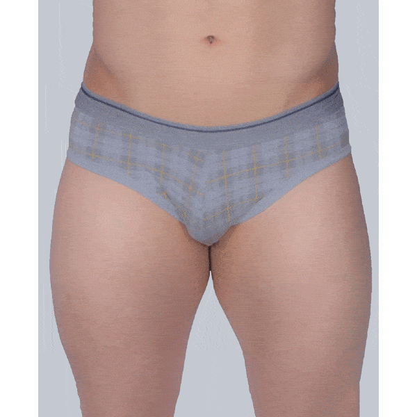 شورت اسلیپ مردانه کمرکش اسپرت چاپدار ملانژ