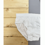 شورت اسلیپ مردانه کمر کش لیفه ای سفید بسته 3تایی