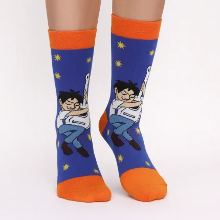 جوراب مچی پسرانه طرح کوکو