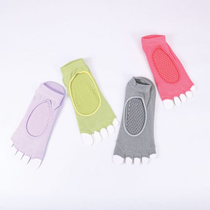 جوراب یوگا مدل انگشتی کالجی