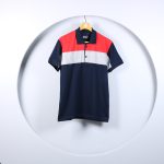 ست پسرانه تیشرت یقه دار دو دکمه و شلوار جیبدار