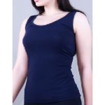 رکابی زنانه رنگی ساده - تصویر 9