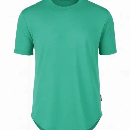 تیشرت بیسیک مردانه زارا رنگ سبز