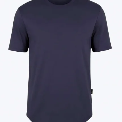 تیشرت بیسیک مردانه زارا رنگ سرمه ای ملانژ