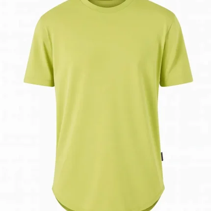 تیشرت بیسیک مردانه زارا رنگ یشمی کم رنگ