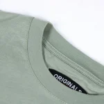 تیشرت مردانه keep your distance رنگ مغز پسته ای روشن