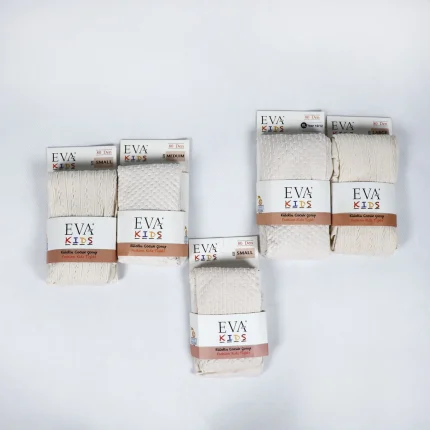 جوراب شلواری بچگانه رنگ کرم