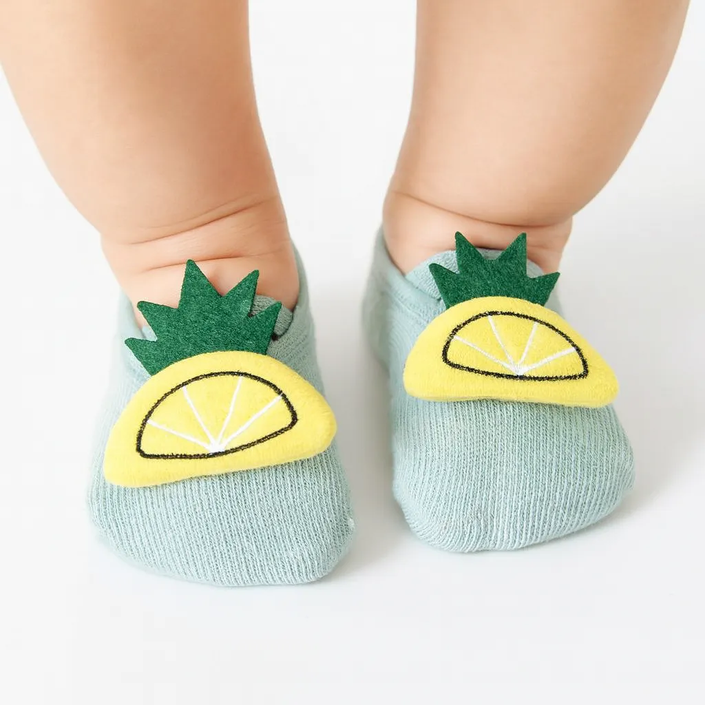 جوراب بچگانه طرح لیمو