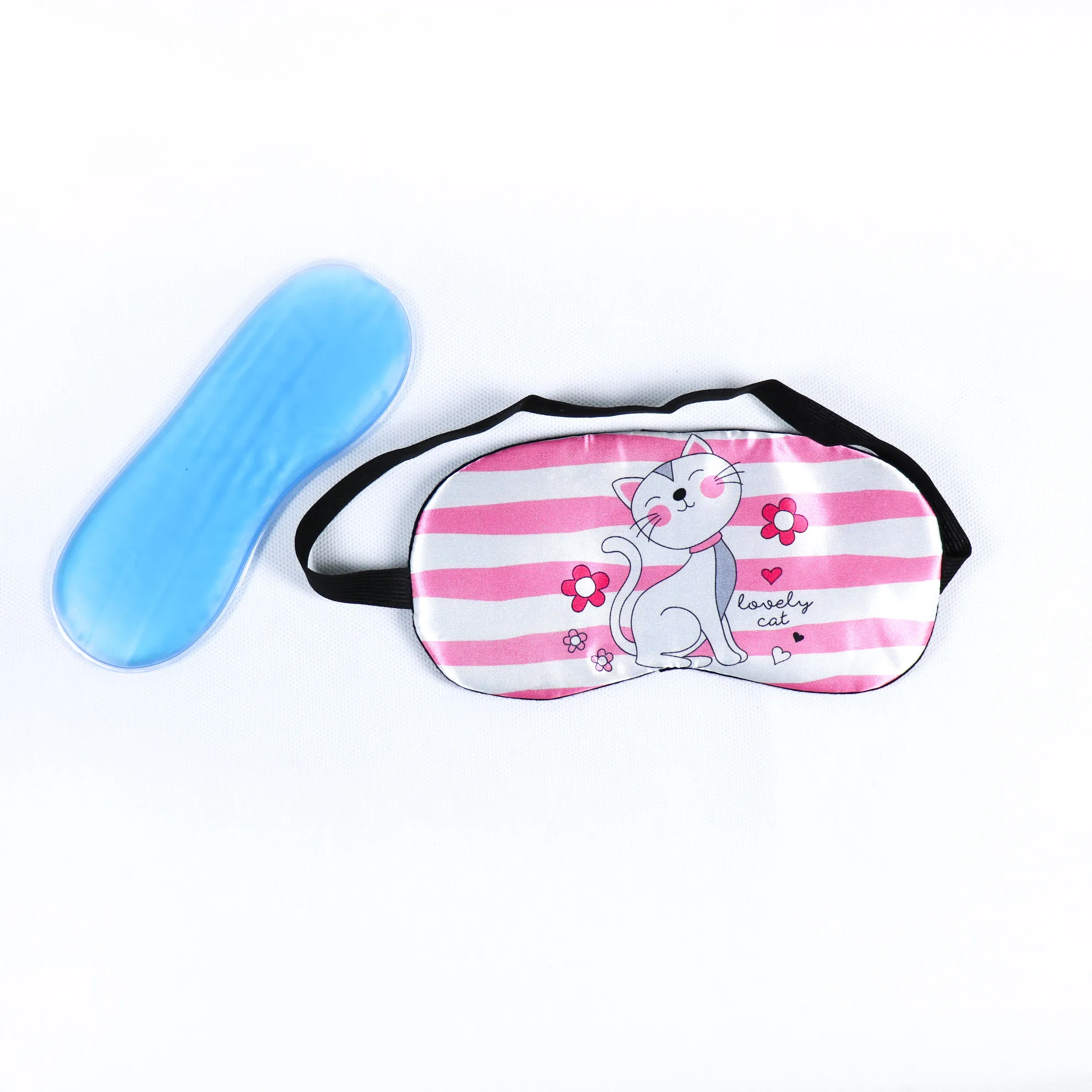 چشم بند عروسکی کمپرسی طرح گربه