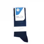 جوراب ساقدار مردانه راه راه بلکس