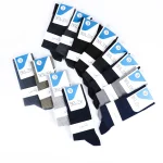 جوراب ساقدار مردانه راه راه بلکس