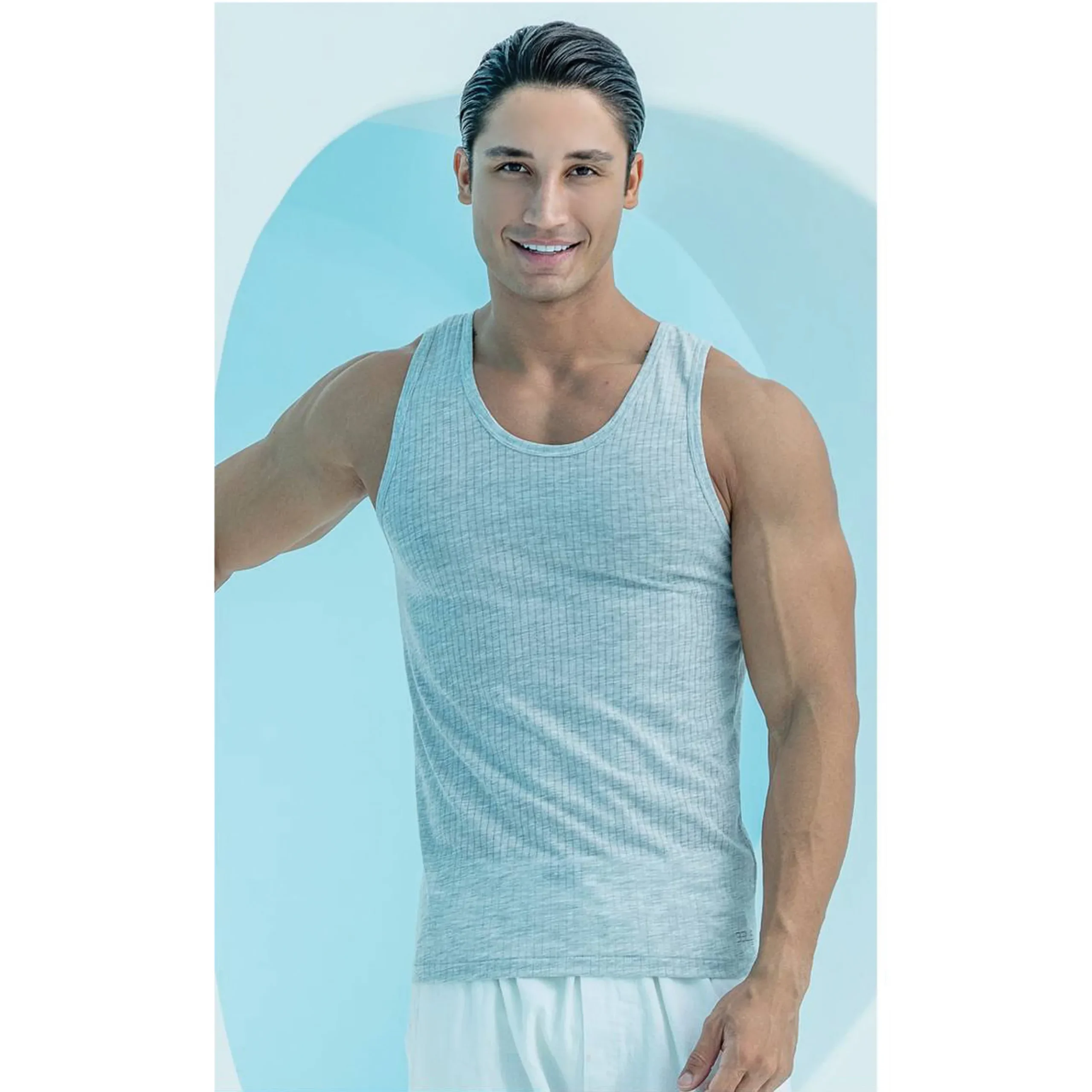 زیرپوش مردانه رکابی سوزنی بلکس