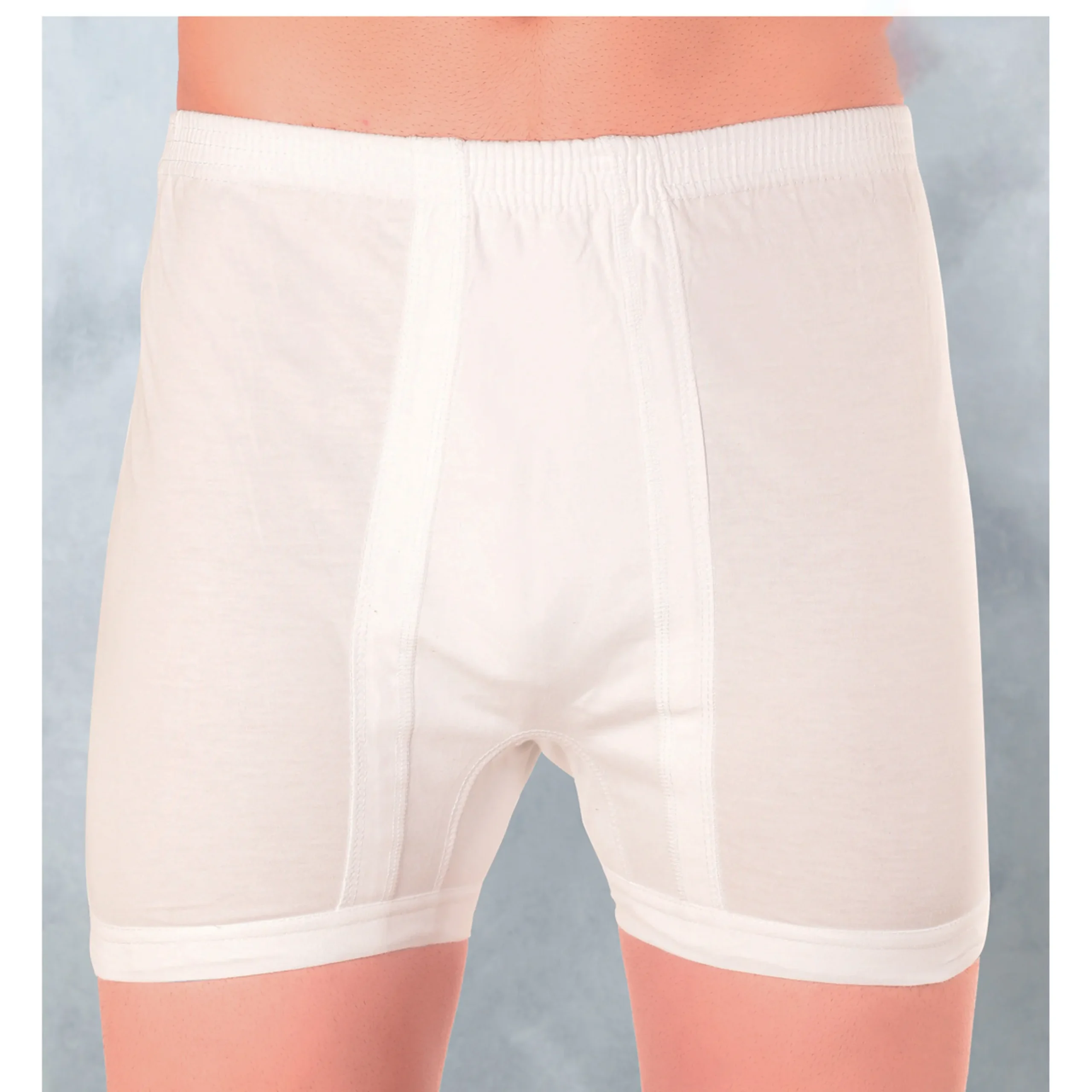 شورت مردانه پادار سفید بلکس - پک 3 عددی