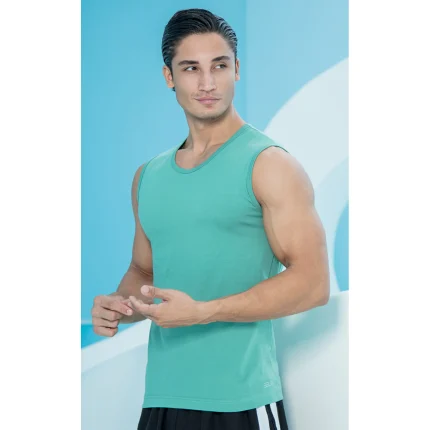 زیرپوش مردانه آستین حلقه ای ساده رنگی بلکس