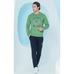 ست مردانه بلکس - بلوز و شلوار چاپدار sport B