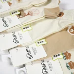 جوراب مچی زنانه - طرح خرسی 2 - تصویر 2