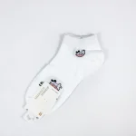 جوراب مچی زنانه - سیاه و سفید طرح گاو - تصویر 3