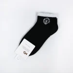 جوراب مچی زنانه - سیاه و سفید طرحدار - تصویر 4