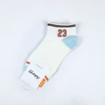 جوراب مچی زنانه - آبی آسمانی طرحدار - تصویر 7