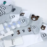 جوراب مچی زنانه - طرح خرسی - تصویر 2