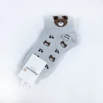 جوراب مچی زنانه - طرح خرسی - تصویر 4