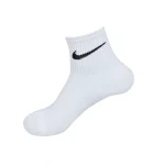 جوراب نیم ساق زنانه نایکی سفید