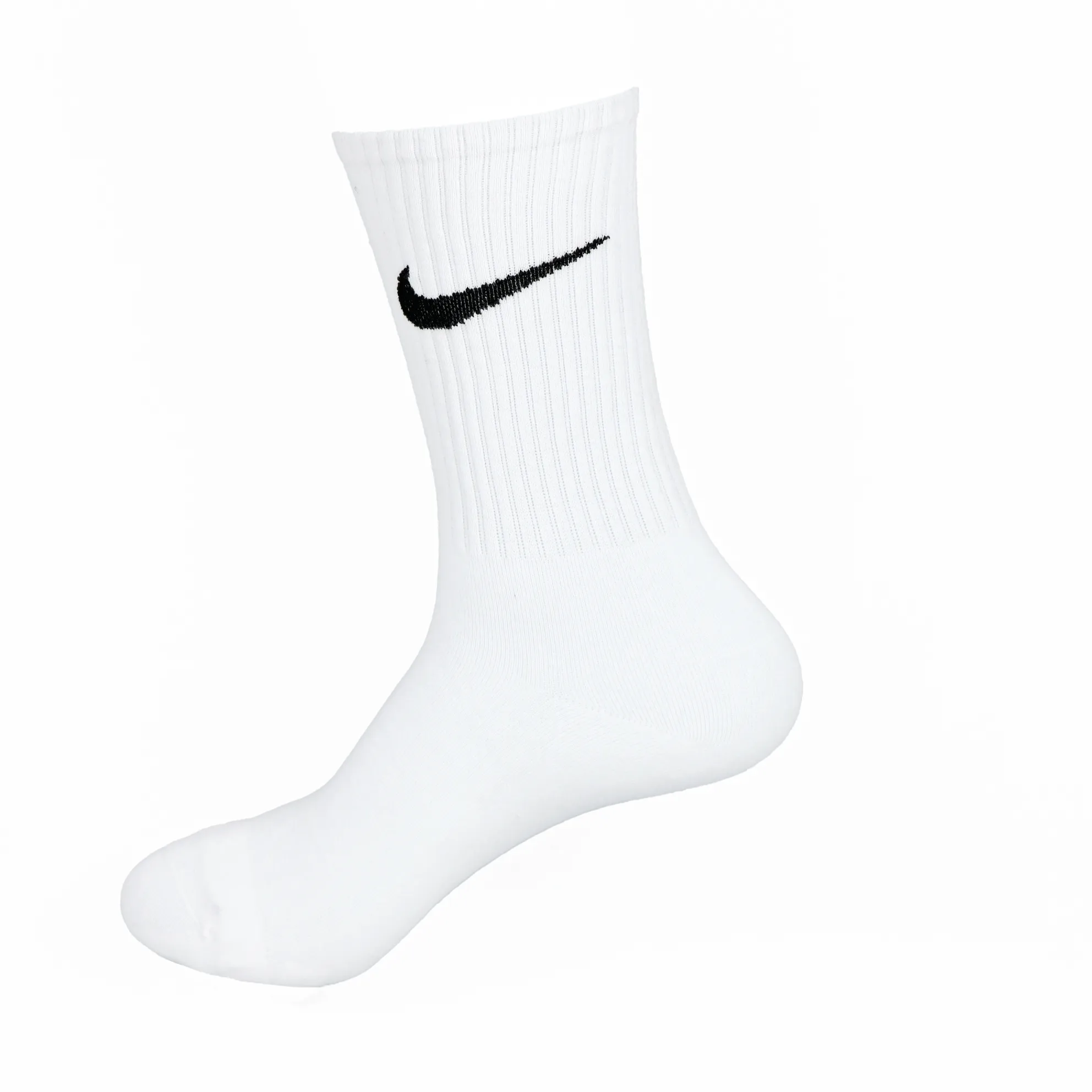 جوراب ساق بلند زنانه نایکی سفید