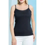 تاپ زنانه بندي يقه گيپور بلکس - تصویر 2