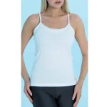 تاپ زنانه بندي يقه گيپور بلکس