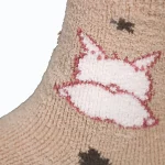 جوراب حوله ای زنانه طرح 4