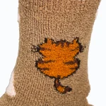 جوراب حوله ای زنانه طرح 3