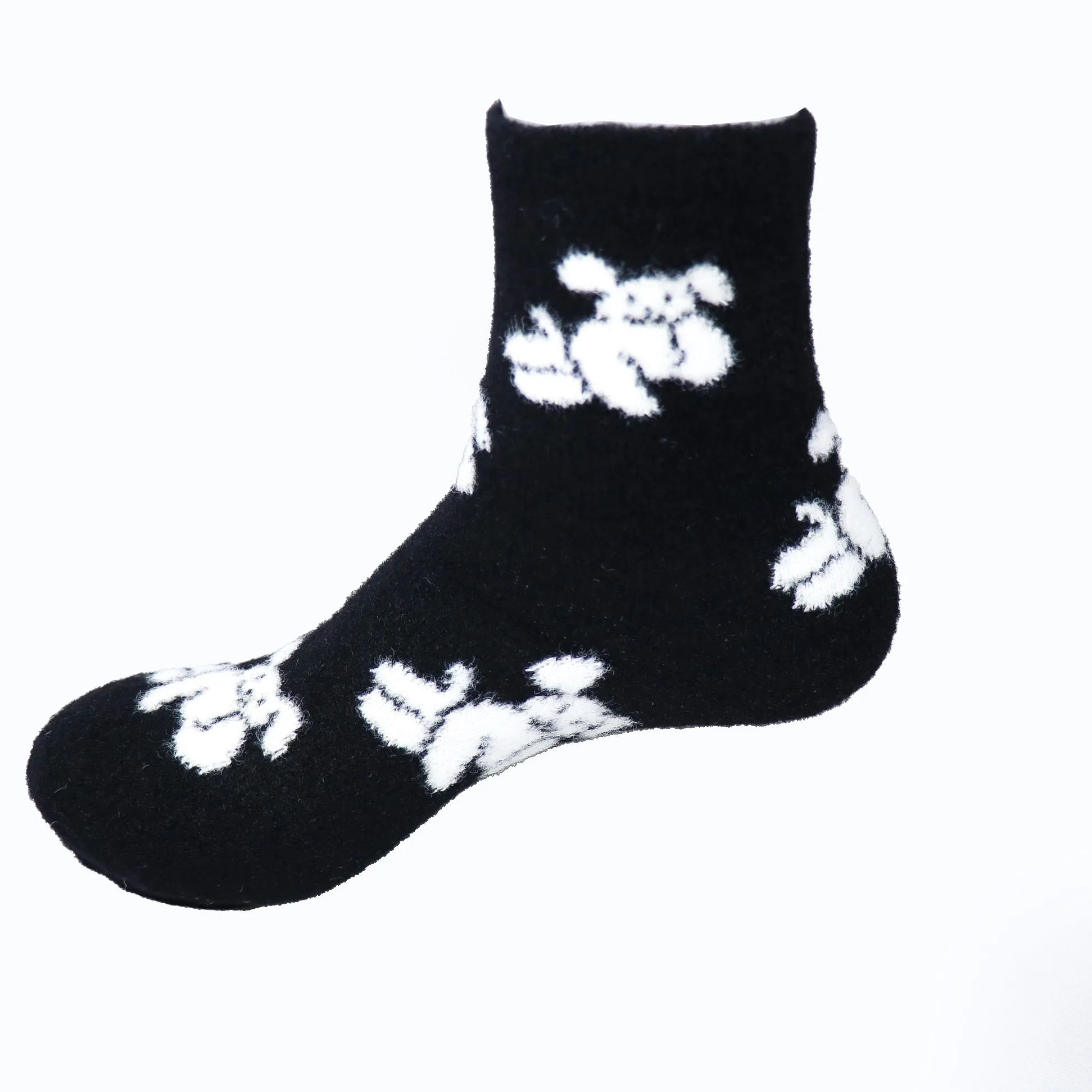 جوراب حوله ای زنانه طرح 7