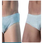 شورت اسلیپ مردانه کمرکش تخت لیفه ای ملانژ - بسته 2 عددی