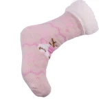 جوراب پشمی داخل تدی بلند زنانه طرح آهو