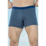 شورت مردانه پادار کش اسپورت دم پانواری راه راه رنگی