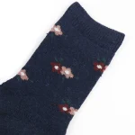 جوراب پشمی زنانه طرح گل