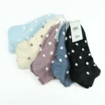 جوراب مچی زنانه موهر طرح خال خالی