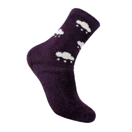 جوراب نیم ساق زنانه بوکله طرحدار کوکو