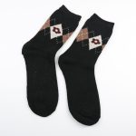 جوراب پشمی زنانه طرح وینتیج