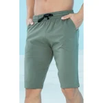 شلوارك مردانه كمر ليفه جيبدار پشت دورس بلکس - تصویر 3