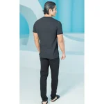 ست مردانه تی شرت جودون دو دگمه و شلوار بلکس