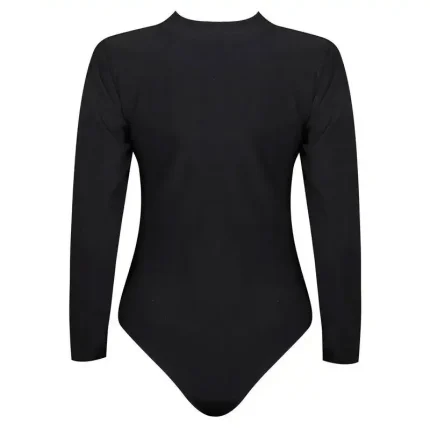 بادی زنانه آستین دار نخی براک