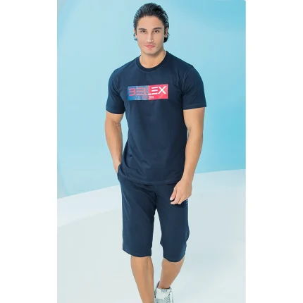 ست مردانه تی شرت و شلوارک بلکس