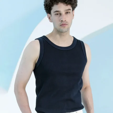 تنگ تاپ مردانه کبریتی لاکرادار بلکس