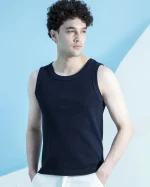 تنگ تاپ مردانه کبریتی لاکرادار بلکس