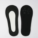 جوراب کالج زنانه مشکی GUOCAI مدال گیاهی