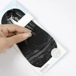 جوراب کالج زنانه تور مشکی